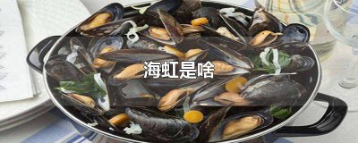 ​海虹是啥东西 海虹为什么叫海虹