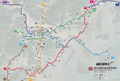 ​2023年温州市轨道交通最新规划图（温州拟重点发展轨道交通产业）
