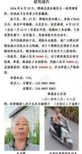 ​河南警方悬赏10万元抓捕赵子龙