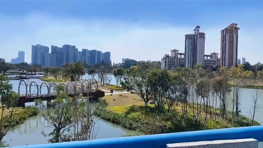 4、蕉门河的自然生态公园风景区
