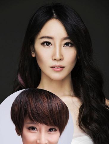 看到谢楠的长发照，让人心动，网友吴京真有福气！