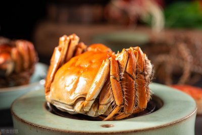 ​螃蟹蒸完黄是稀的有点苦 ？