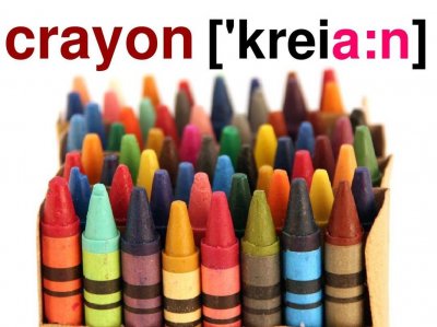 ​蜡笔英语怎么读crayon（crayon解释）