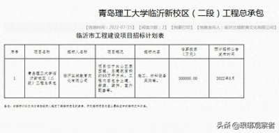 ​青岛理工大学临沂新校区最新进度