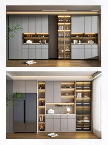 ​2023年简约时尚的7款酒柜图片，总有一款适合你