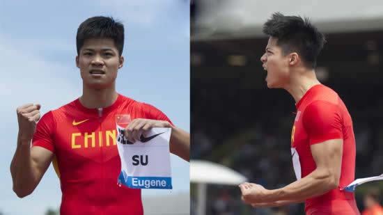 苏炳添破亚洲纪录100米9秒91（首次跑进10秒的黄种飞人）(3)_