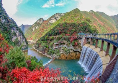 ​「十堰」郧西五龙河，有看不尽的奇峰秀水，欢迎你来打卡